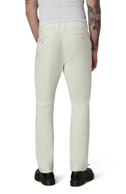 Joe's The Airsoft Tapered Chinos In Chalk