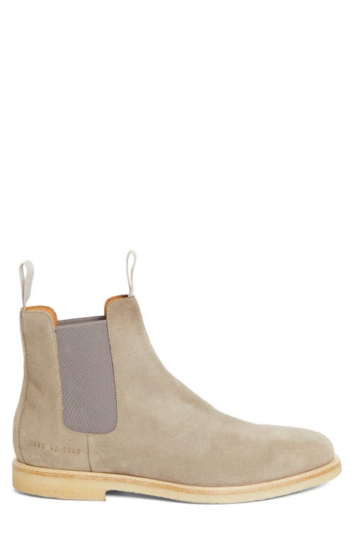 Common Projects Classic Chelsea Boot In Taupe