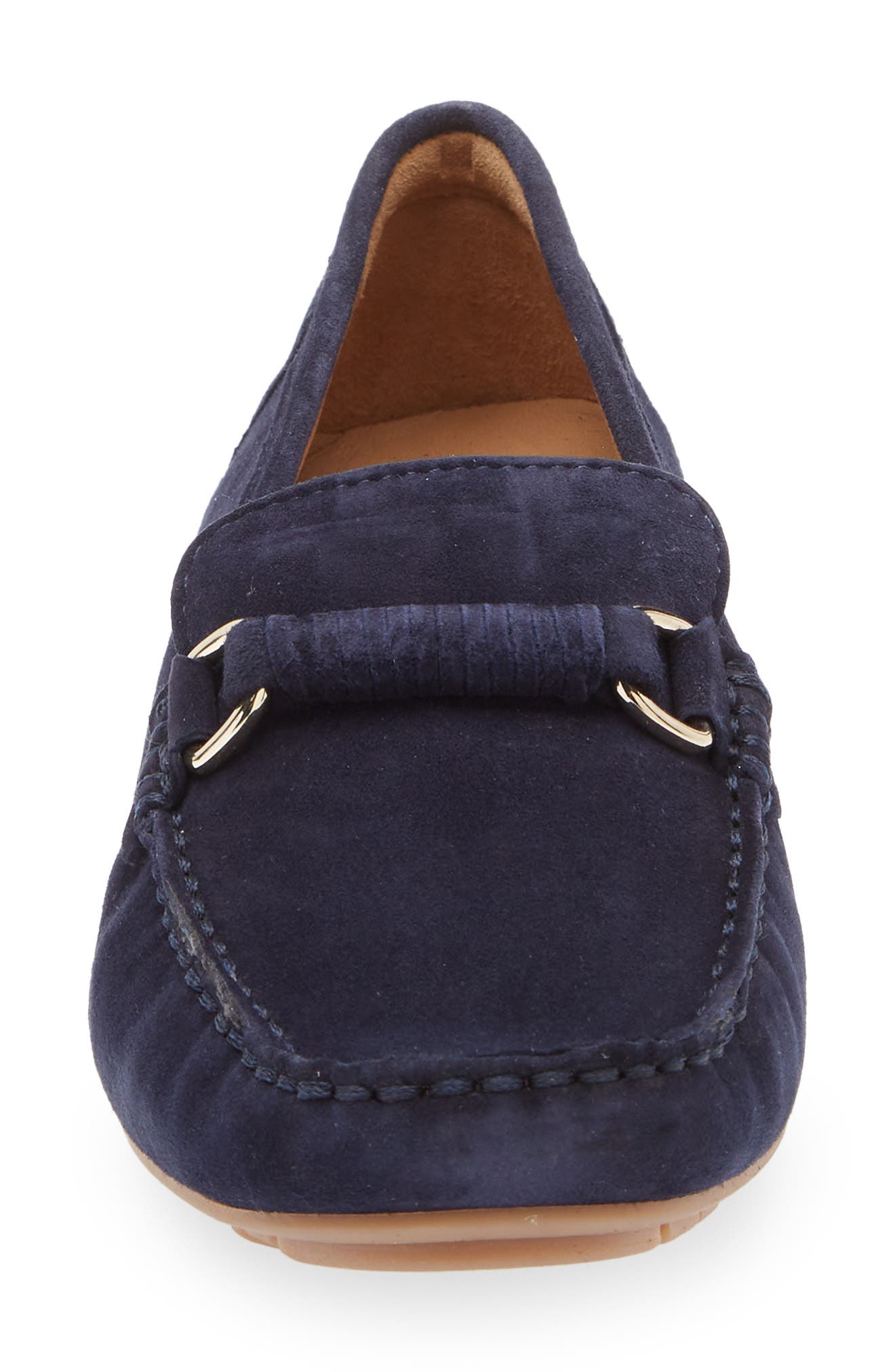 The FLEXX Lionel Loafer, Alternate, color, Navy Camoscio