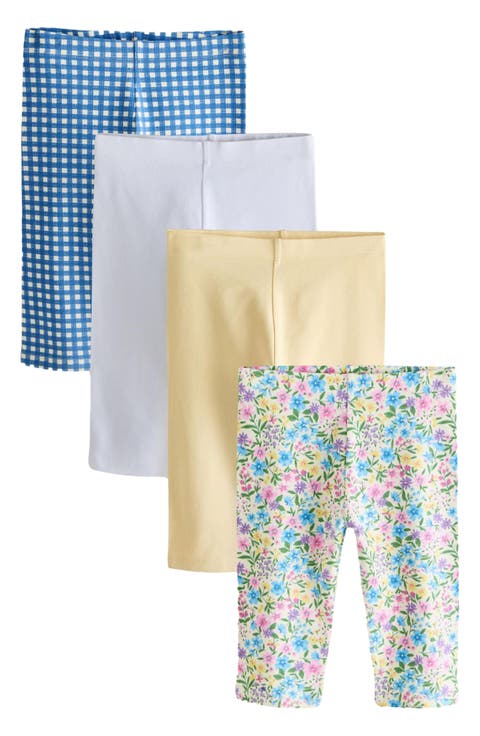 Kids' 4-Pack Ribbed Leggings (Little Kid & Big Kid)