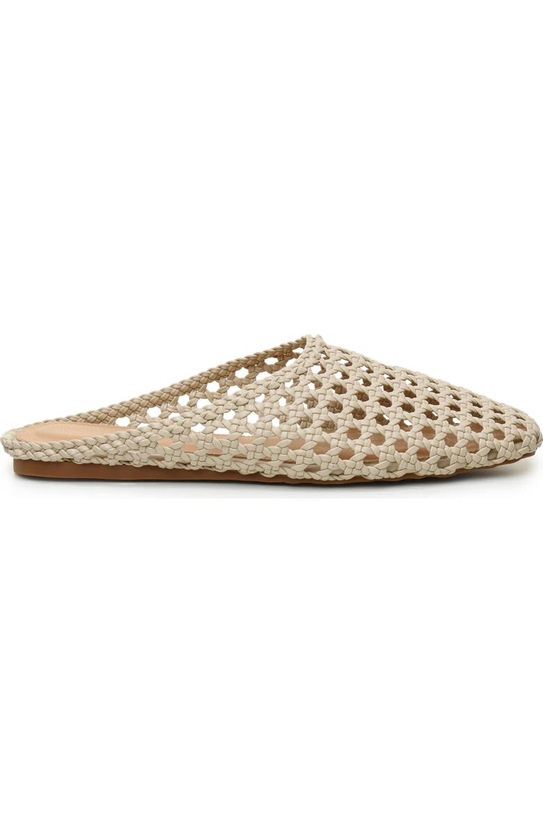 Nicole Miller Woven Mule, Alternate, color, Beige