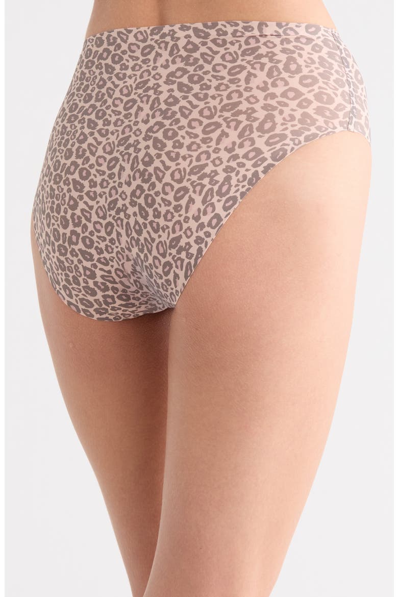 Soft Stretch High Cut Briefs, Alternate, color, BRONZED LEO