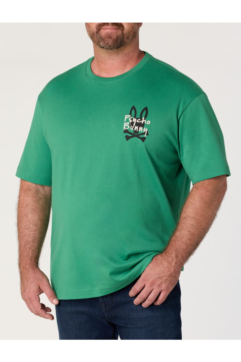 Big & Tall Duncan Graphic Tee, Main, color, GREEN