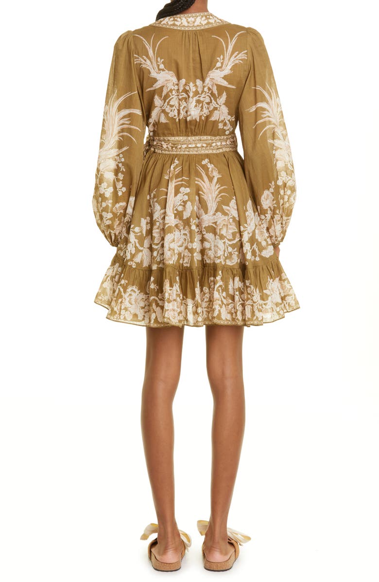 Zimmermann Anneke Wrap Dress, Alternate, color,
