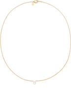 Petit Moments Call Me By Your Name Initial Pendant Necklace