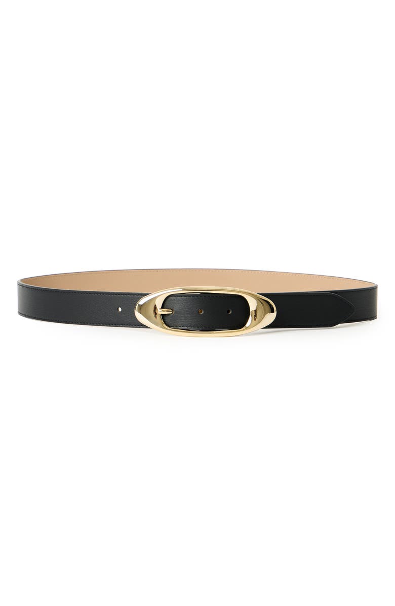 B-Low the Belt Candice Leather Belt, Main, color, Black Gold