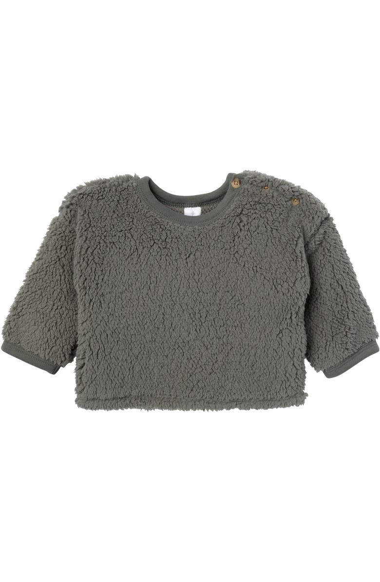 Modern Moments<sup>™</sup> by Gerber Microfleece Drop Shoulder Top & Pant Set, Alternate, color, 