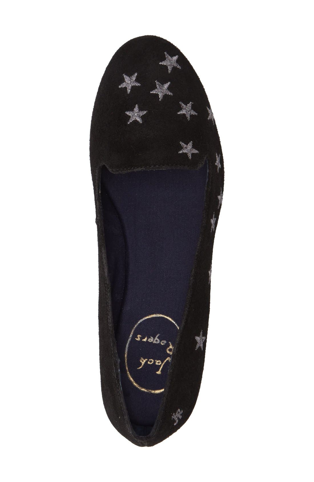 Starstuck Loafer, Alternate, color, BLACK SUEDE