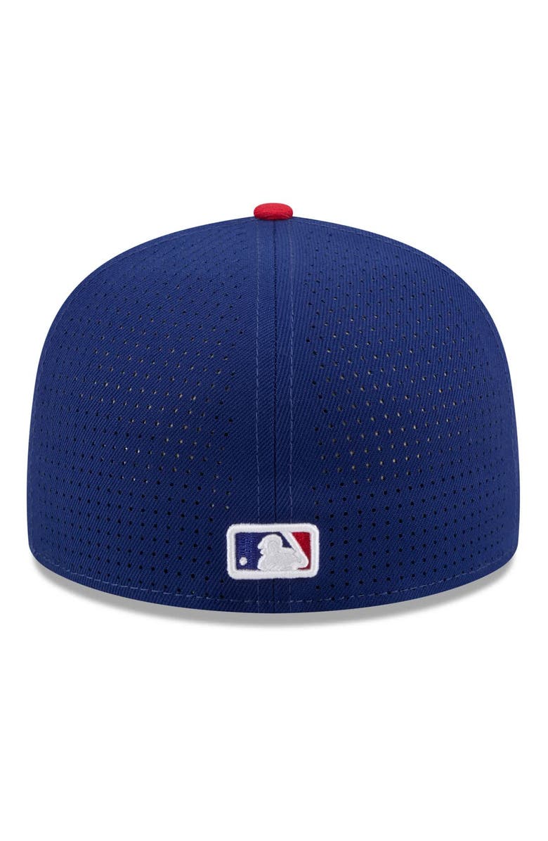 New Era Men's New Era Royal/Red  Texas Rangers 2025 MLB All-Star Game Side Patch 59FIFTY Fitted Hat, Alternate, color, 