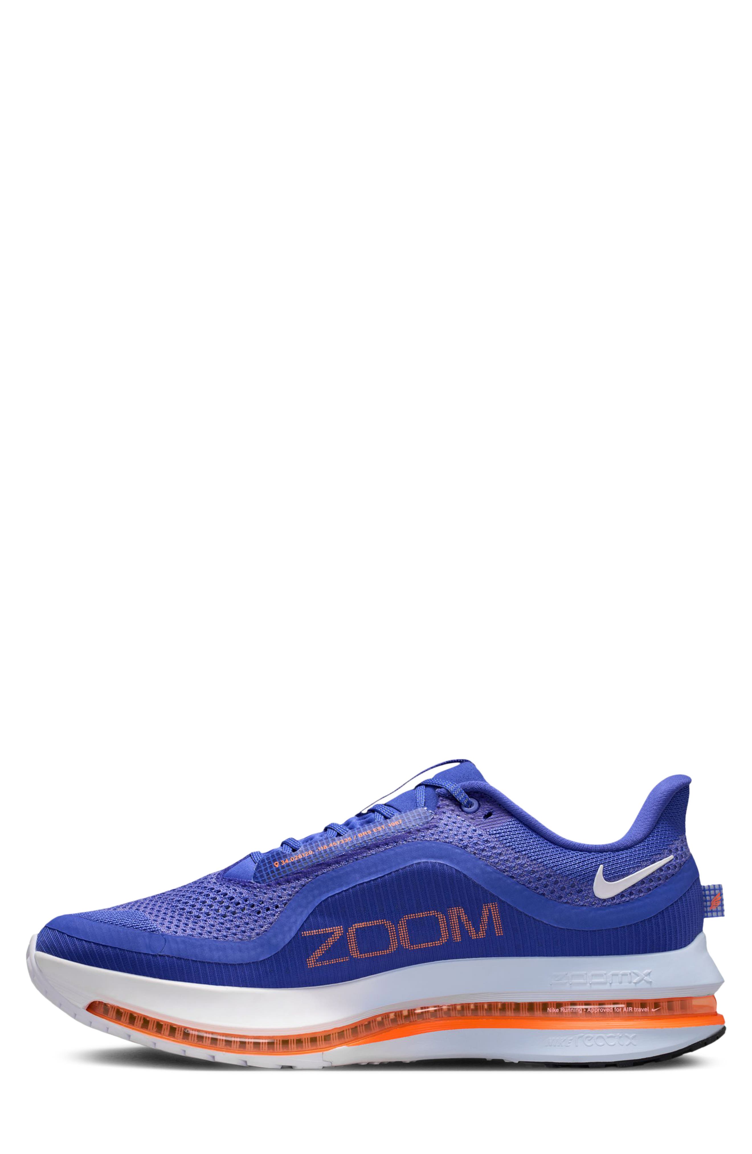 Air Zoom Pegasus Premium Running Shoe, Alternate, color, LAPIS/WHITE
