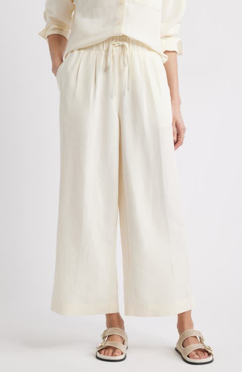 Wide Leg Crop Pants