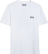 Golden Goose Star Logo Cotton Graphic T-Shirt