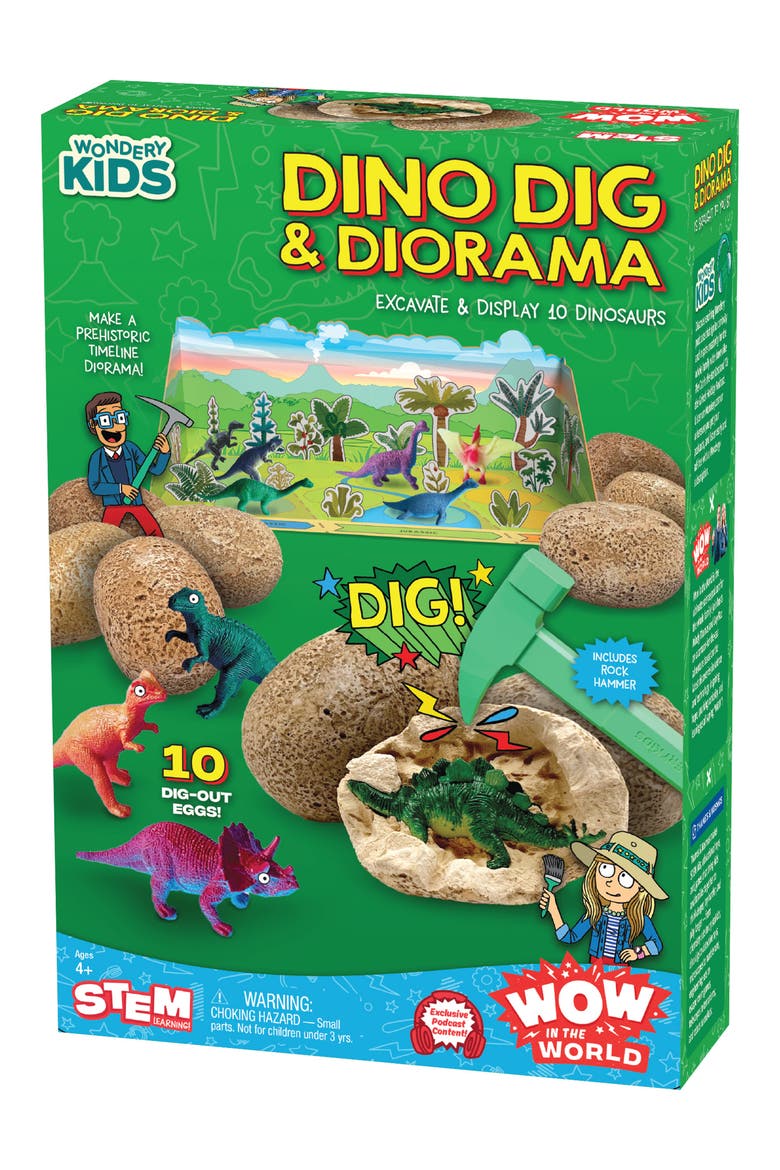 Dino Dig & Diorama Kit, Main, color, MISCELLANEOUS