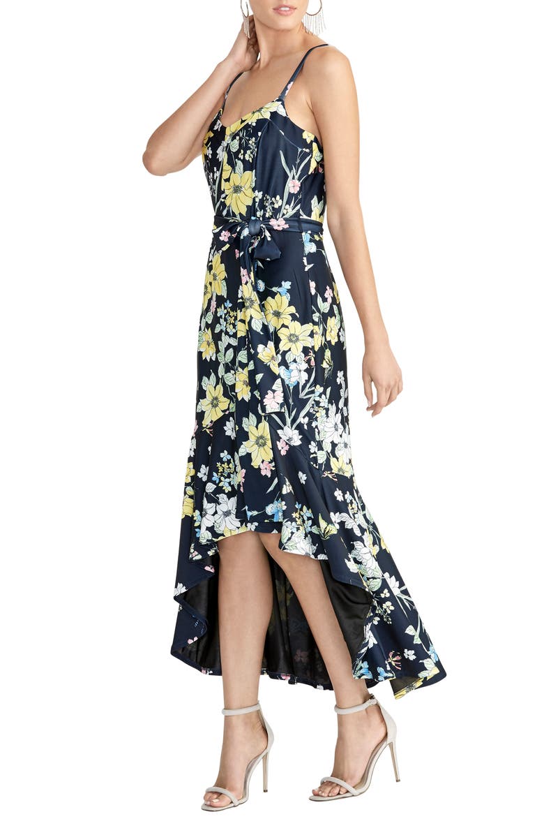 RACHEL Rachel Roy Tie Waist High/Low Dress, Alternate, color,