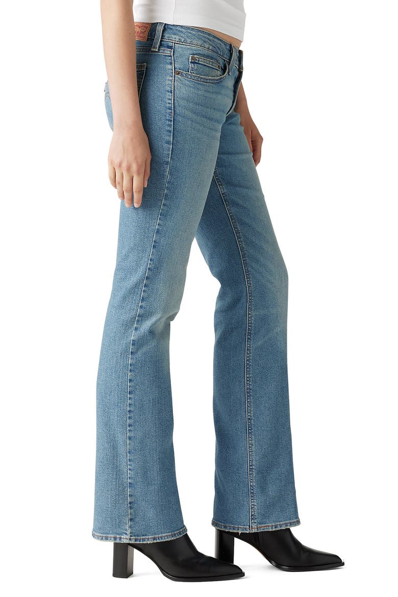 Superlow Bootcut Jeans, Alternate, color, HYDROLOGIC