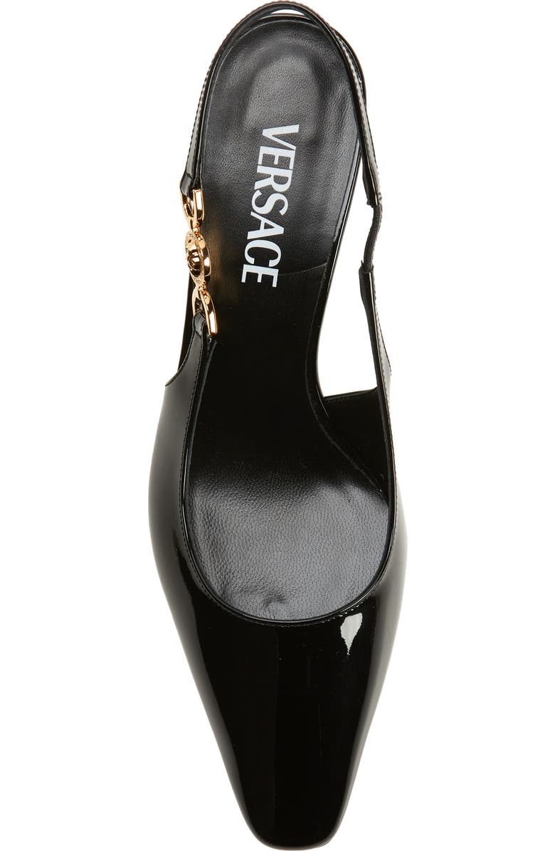 Versace Medusa '95 Kitten Heel Slingback Pump, Alternate, color,