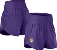 Nike Women's Nike Purple LSU Tigers Performance One Dri-FIT High-Rise Shorts