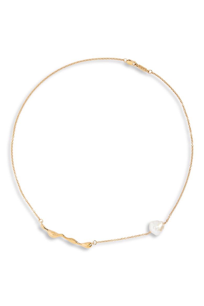 Cora Necklace, Main, color, GOLD