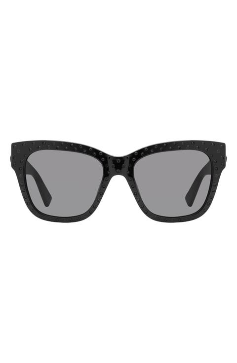 52mm Cat Eye Sunglasses