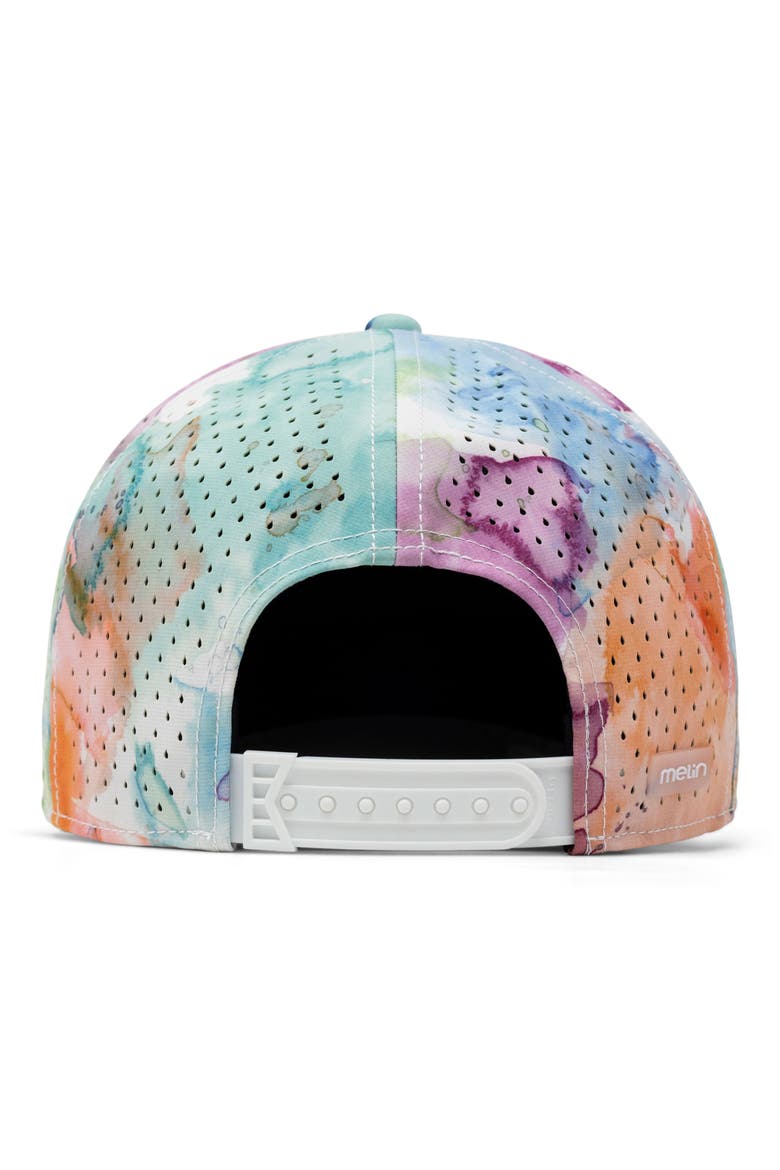 A-Game Icon Hydro Performance Snapback Hat, Alternate, color, WATERCOLOR