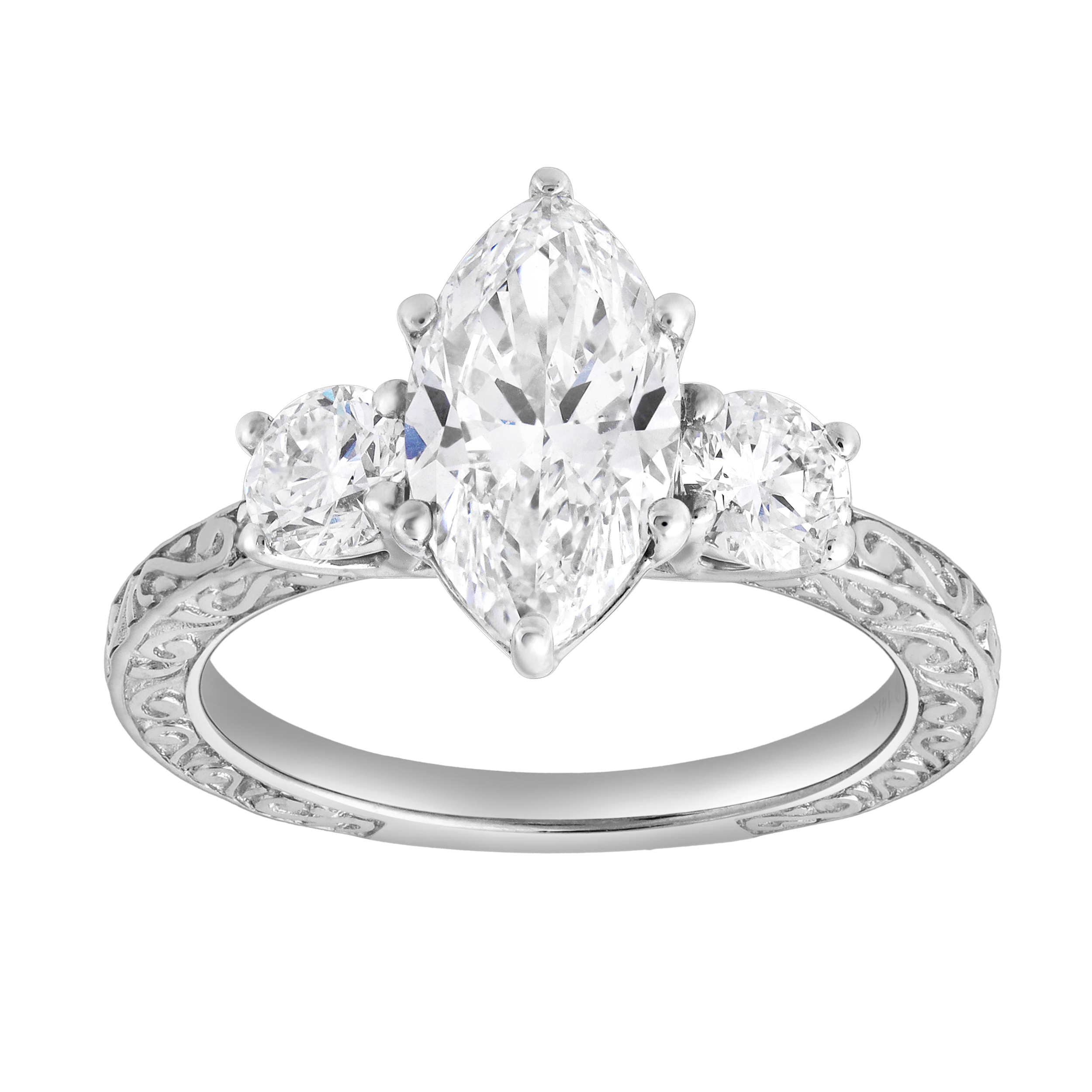 selected 14K White Gold