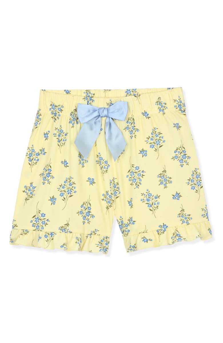 SLEEP ON IT Kids' Two-Piece Short Pajamas & Headband Set, Alternate, color, Yellow