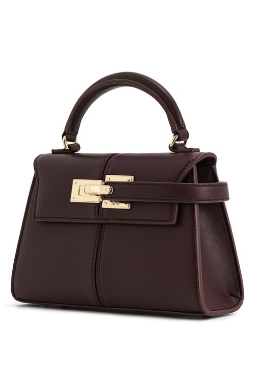 Jw Pei Elise Faux Leather Top Handle Bag In Burgundy