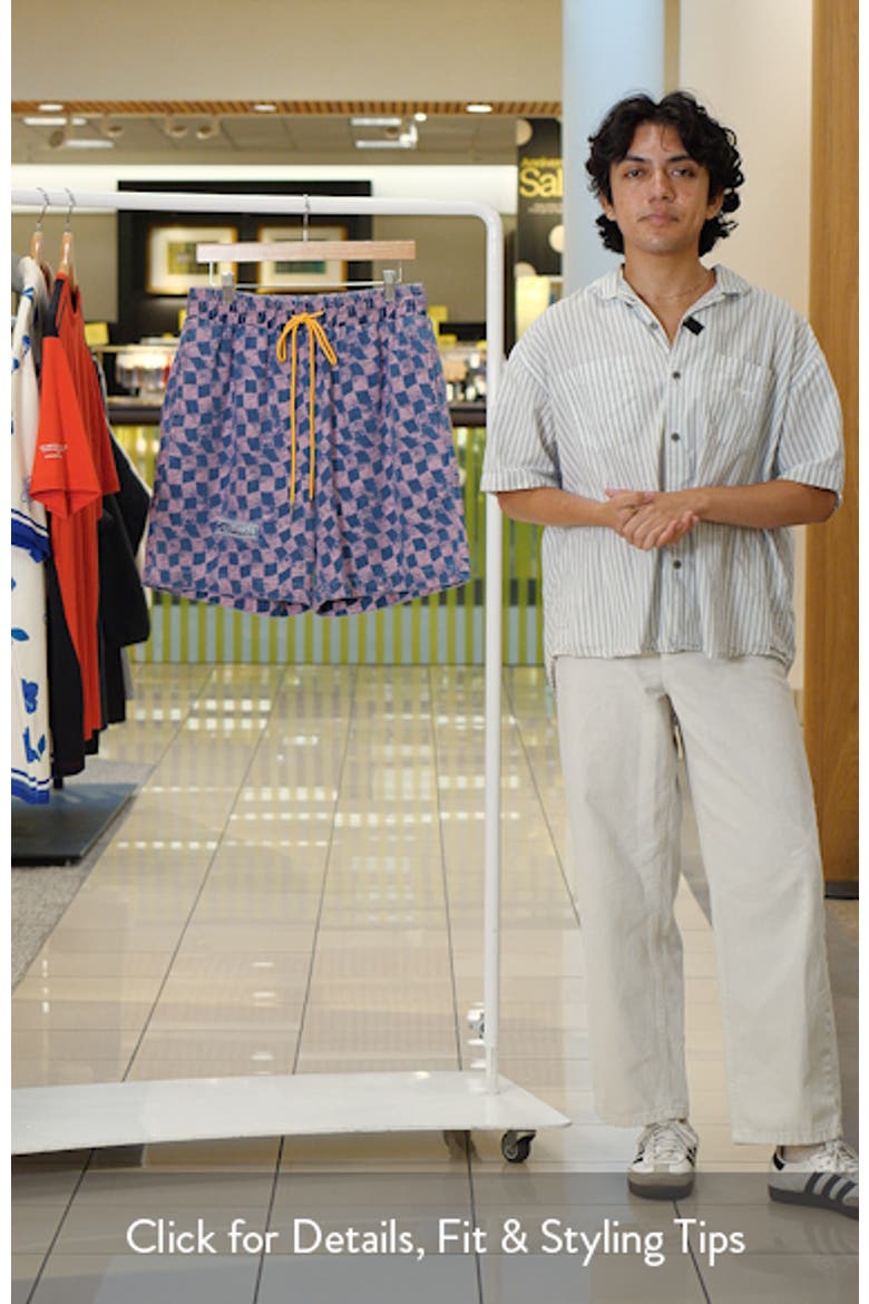 Warped Checker Shorts video