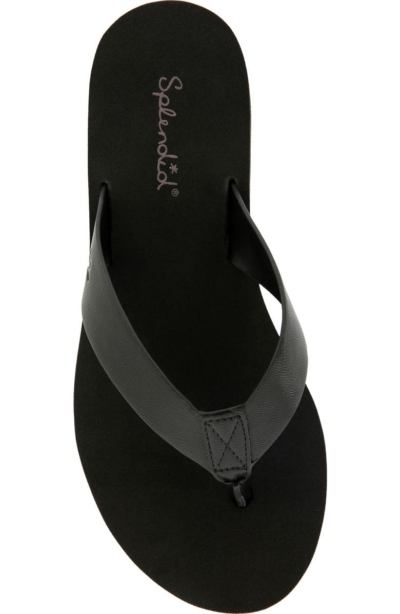 Splendid Quintana Eva Platform Flip Flop, Alternate, color, Black