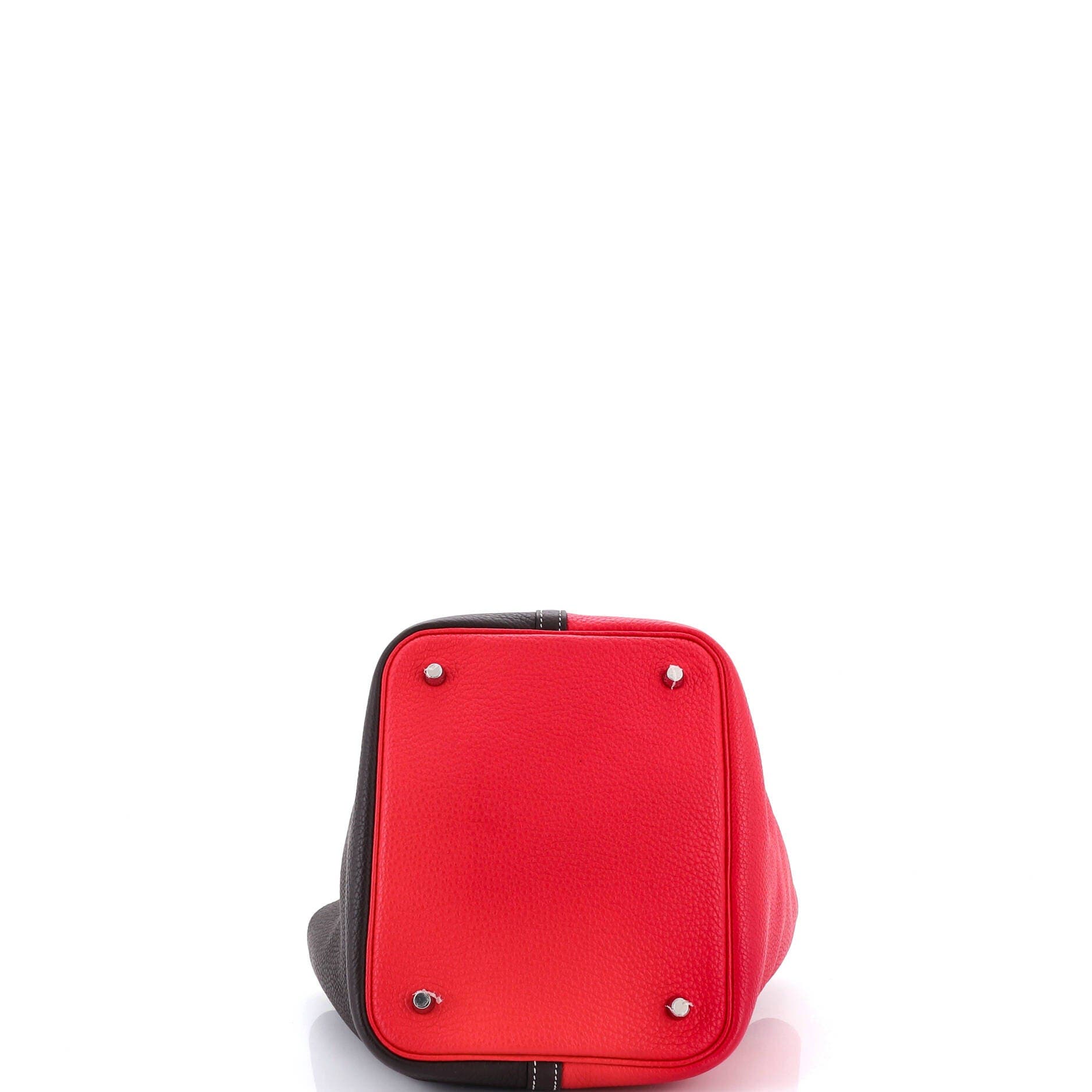 Picotin Lock Bag Bicolor Clemence MM, Alternate, color, None