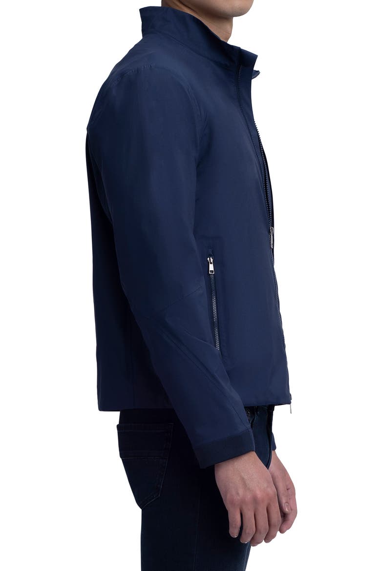 Water Resistant Bomber Jacket, Alternate, color, NAVY