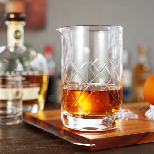 Viski Professional Crystal Extra Large Mixing Glass In Clear