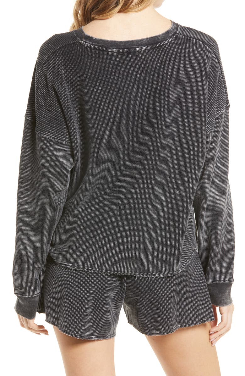 Splendid Mineral Wash Long Sleeve Pullover, Alternate, color,