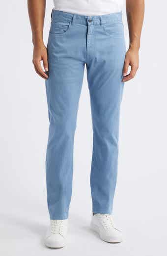 Canali Regular Fit 5-Pocket Cotton Stretch Twill Pants