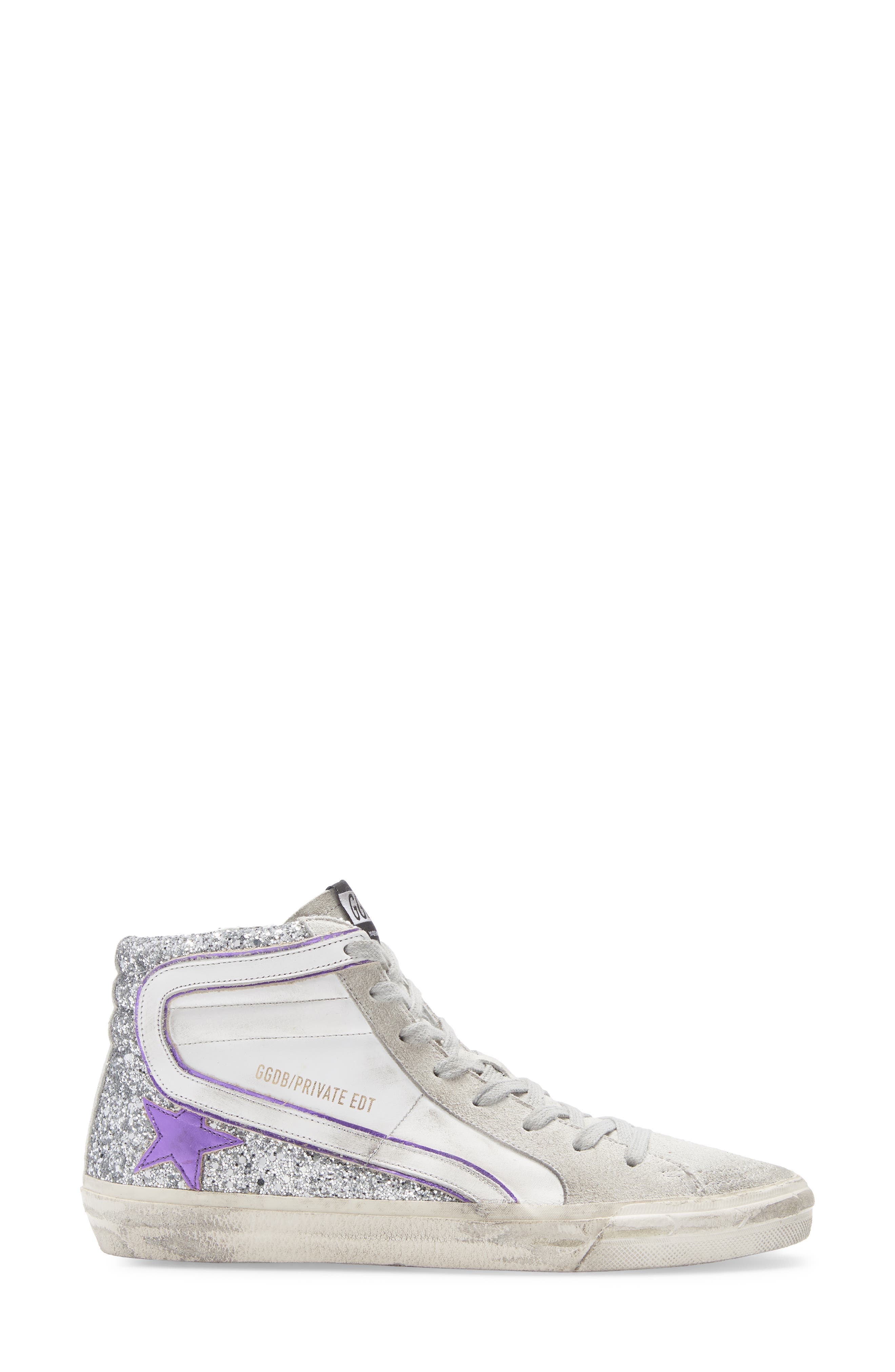 Golden Goose Slide High Top Sneaker, Alternate, color, 