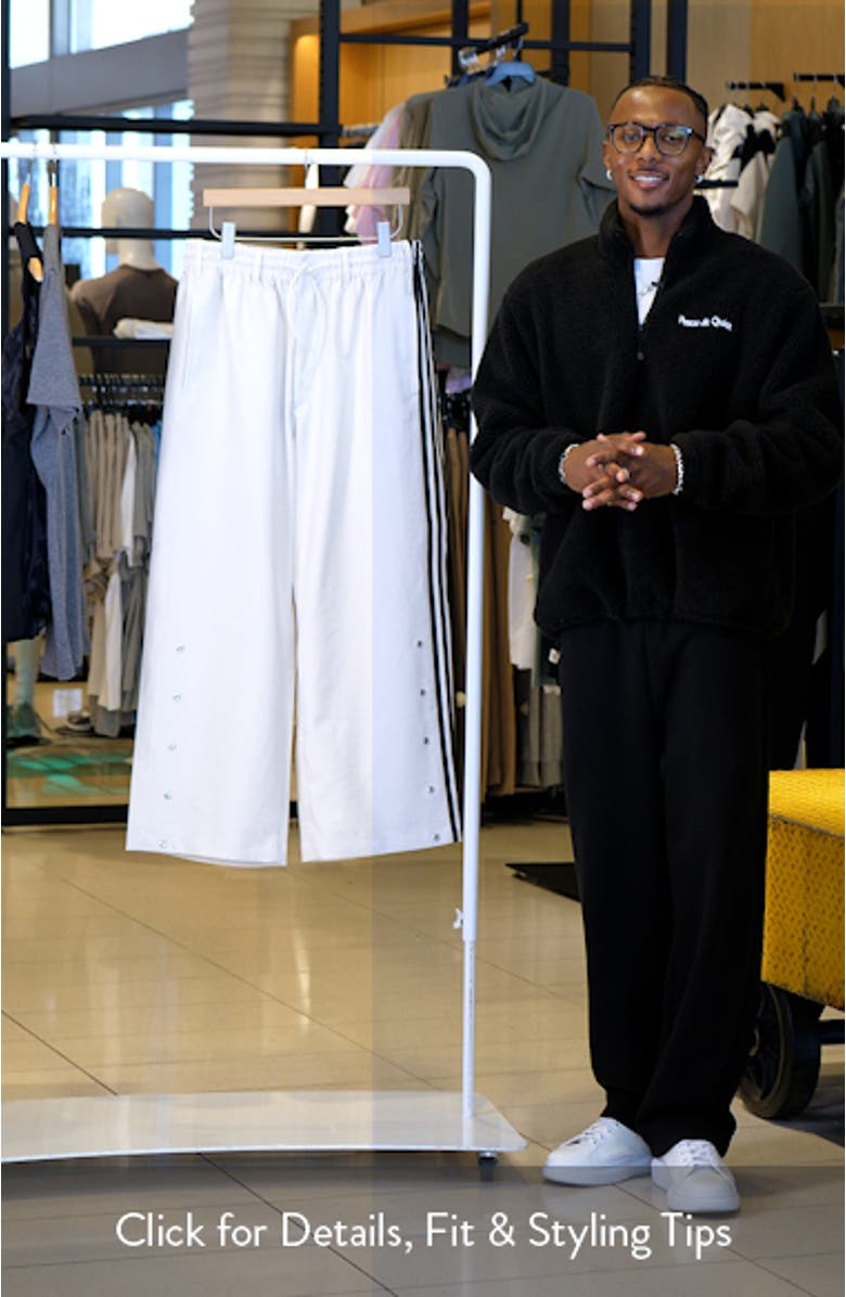 Sport Uniform 3-Stripes Recycled Polyester Twill Pants, sales video thumbnail