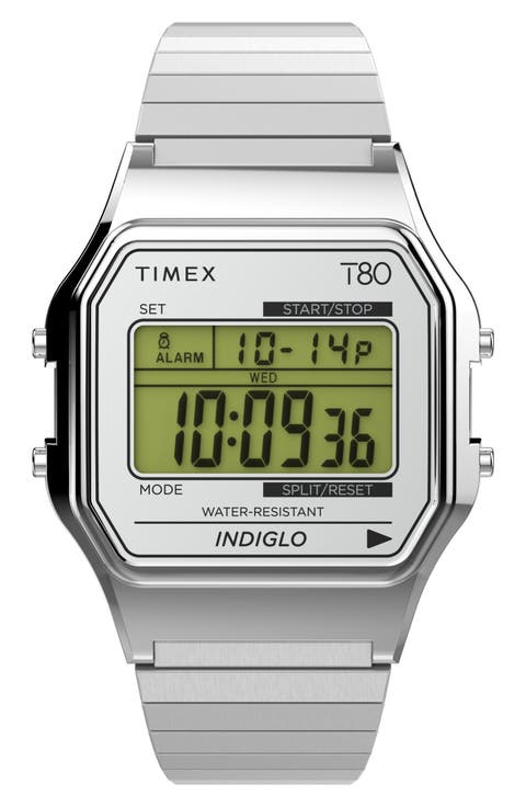 T80 Digital Bracelet Watch, 34mm