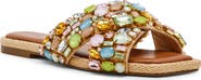 Steve Madden Levity Crystal Embellished Sandal