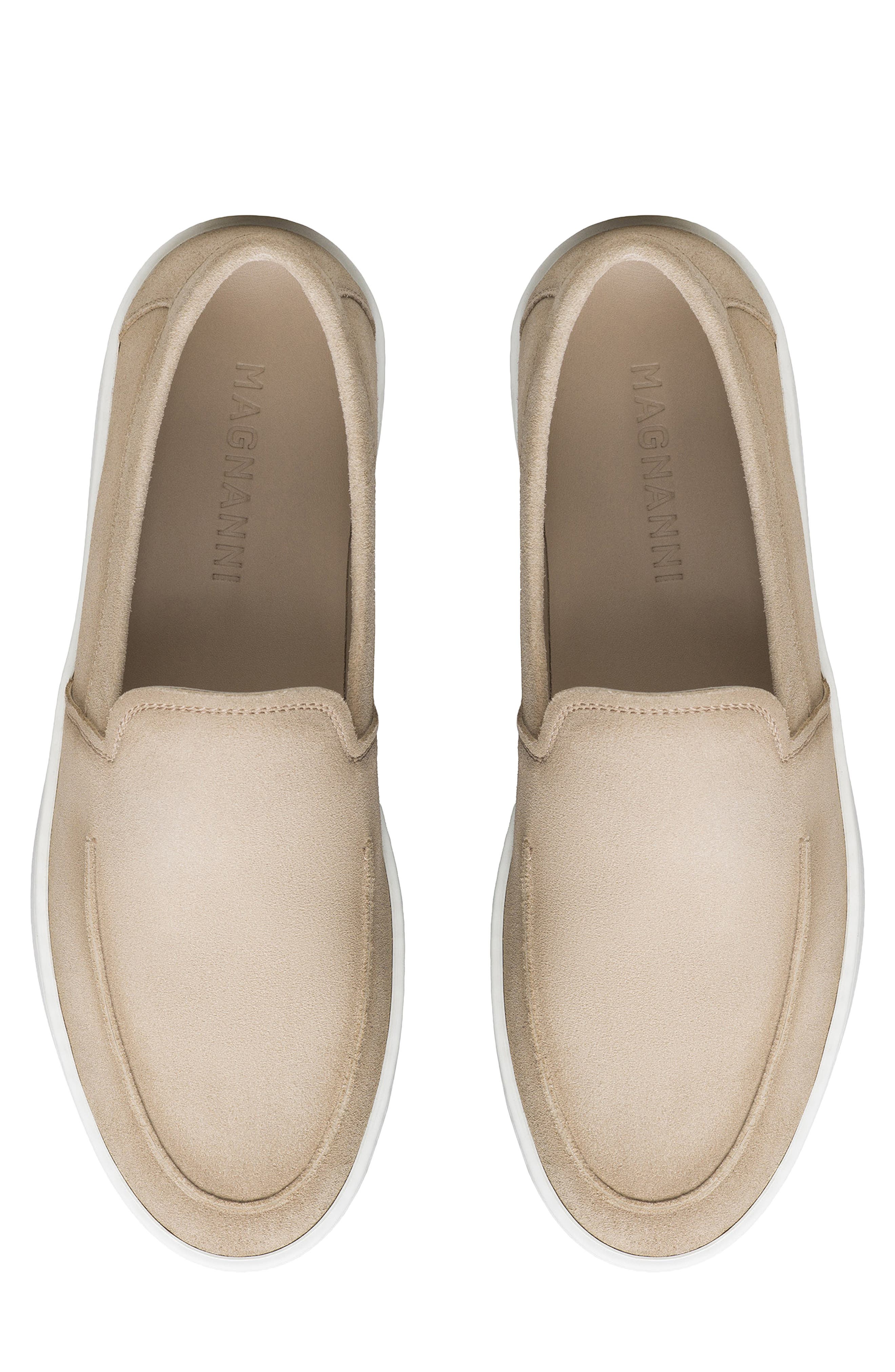 Magnanni Lawford Venetian Loafer Sneaker, Alternate, color, Tierra Suede