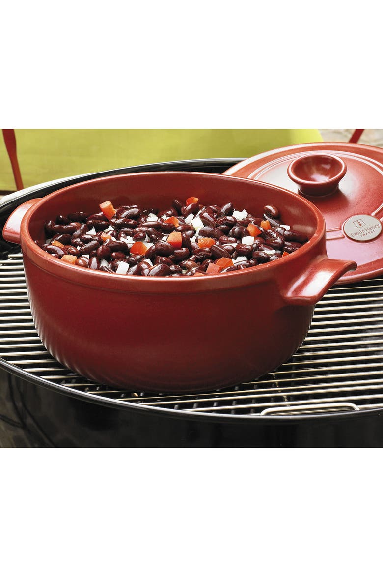 Flame Round Stewpot Dutch Oven, 2.6 Quart, Alternate, color, Red