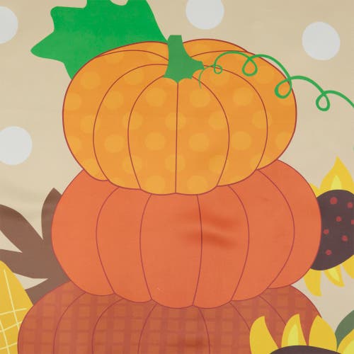 Northlight Pumpkins And Sunflowers Autumn Harvest House Flag 28" X 40" In Multi