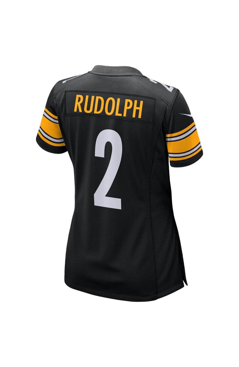 Nike Women's Nike Mason Rudolph Black Pittsburgh Steelers Game Player Jersey, Alternate, color,