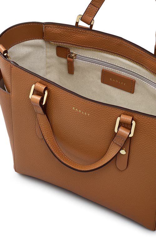 Radley Silk Street Medium Ziptop Satchel Bag In Brown