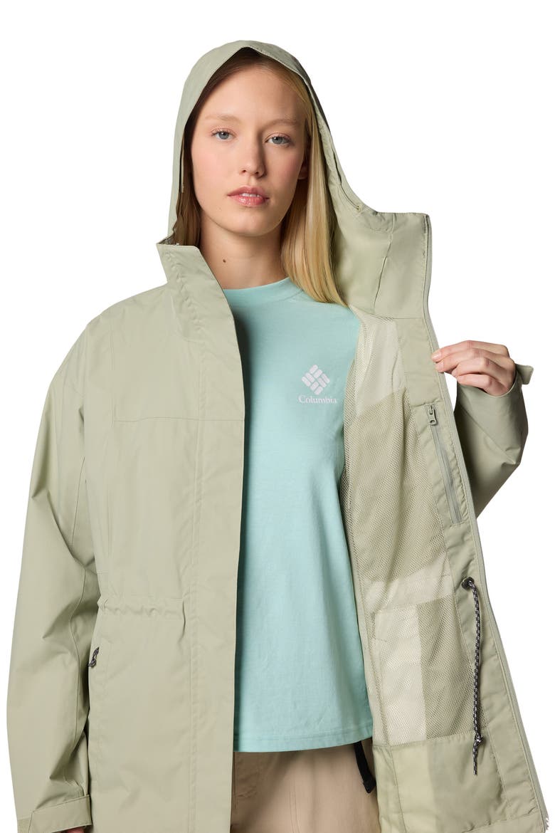 Hikebound II Long Waterproof Jacket, Alternate, color, SAFARI