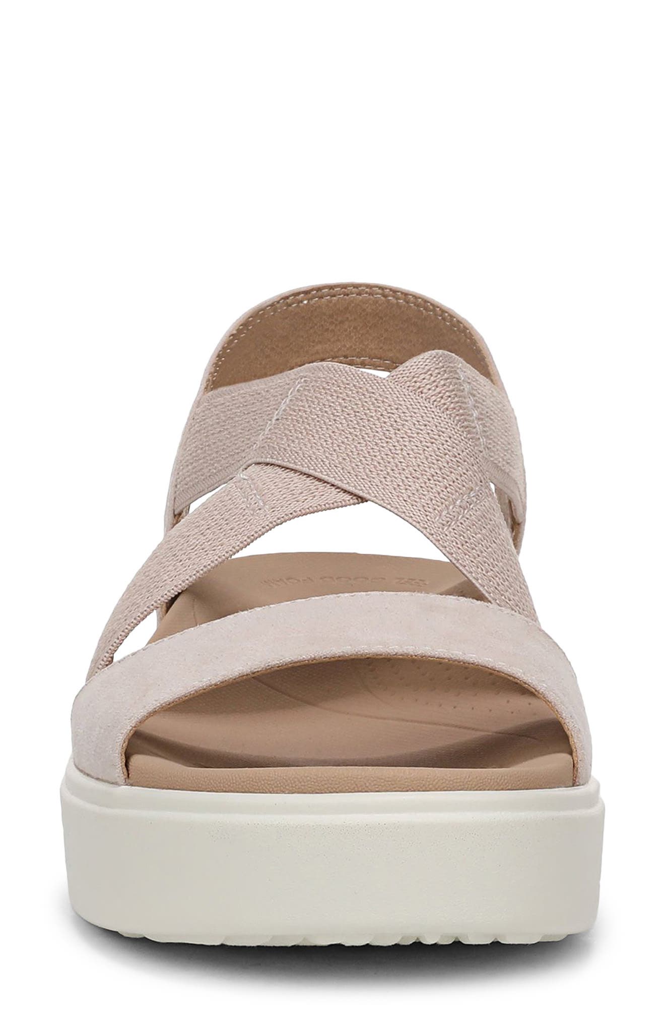 Madicldease Slingback Platform Wedge Sandal, Alternate, color, BLUSH