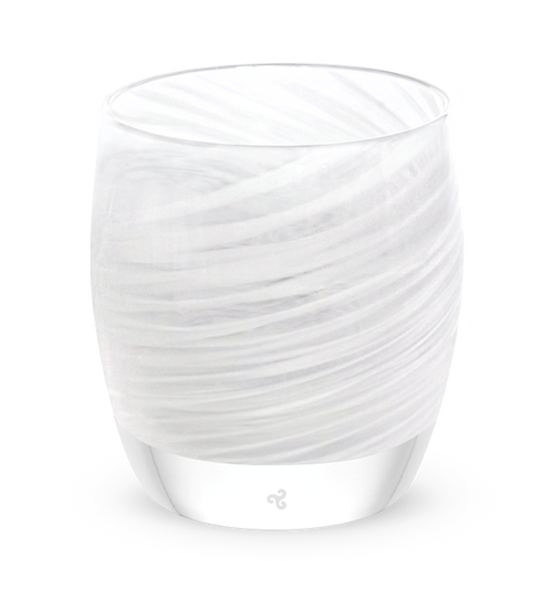 Glassybaby This Day Forward Candle Holder Set In White