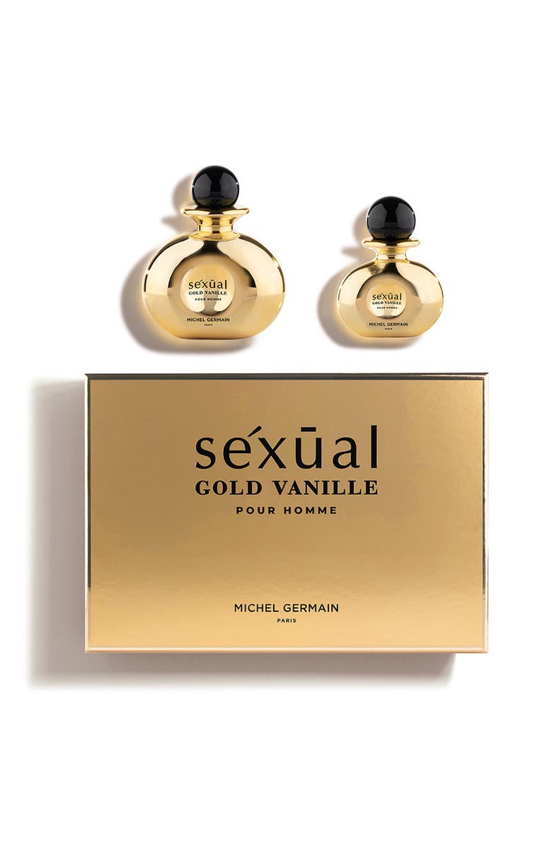 Sexual Michel Germain Sexual Gold Vanille Pour Homme 2 Piece Gift Set, Main, color, No Colour