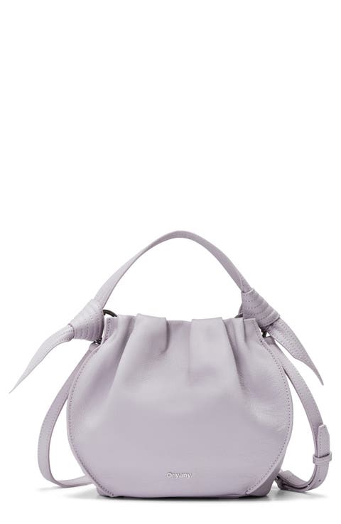 Selena Leather Bucket Bag