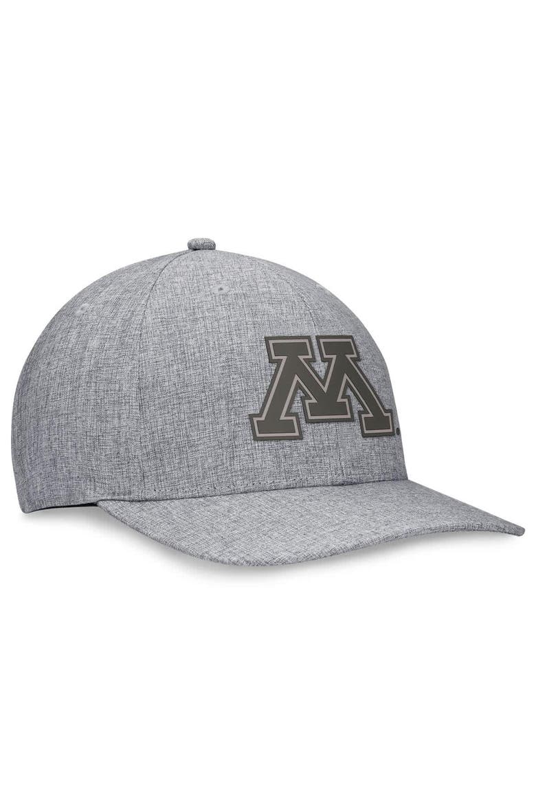 Men's Top of the World Gray Minnesota Golden Gophers Top Grit Flex Hat, Alternate, color, Gray