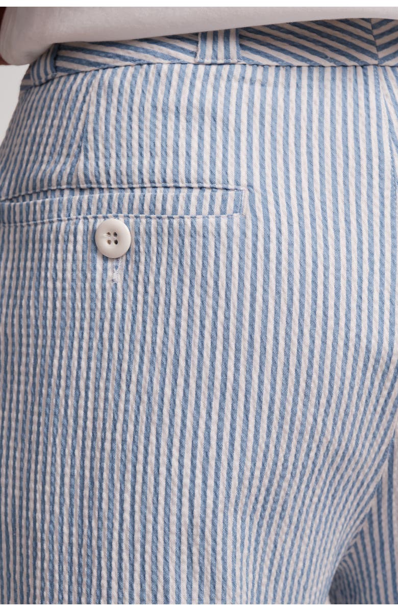 Frances Valentine Coleman Pant Stripe Seersucker, Alternate, color, Light Blue/White